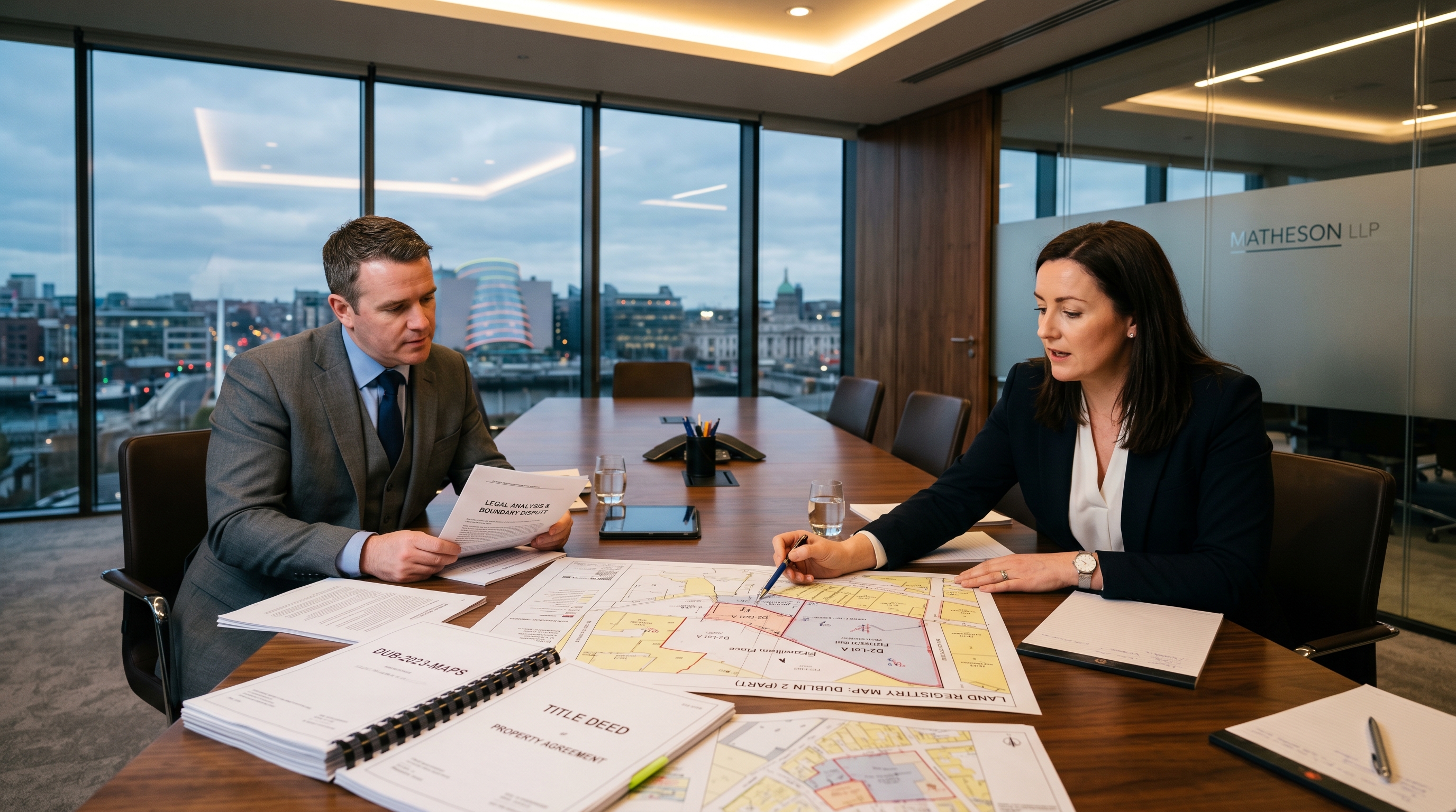 Law firm property transactions support — architectural technologist working with solicitors Ireland